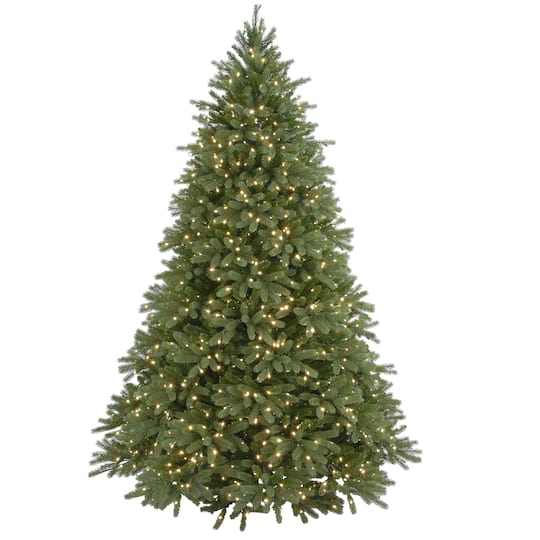 7.5ft. Pre-Lit Jersey Fraser Fir Artificial Christmas Tree, Clear Lights